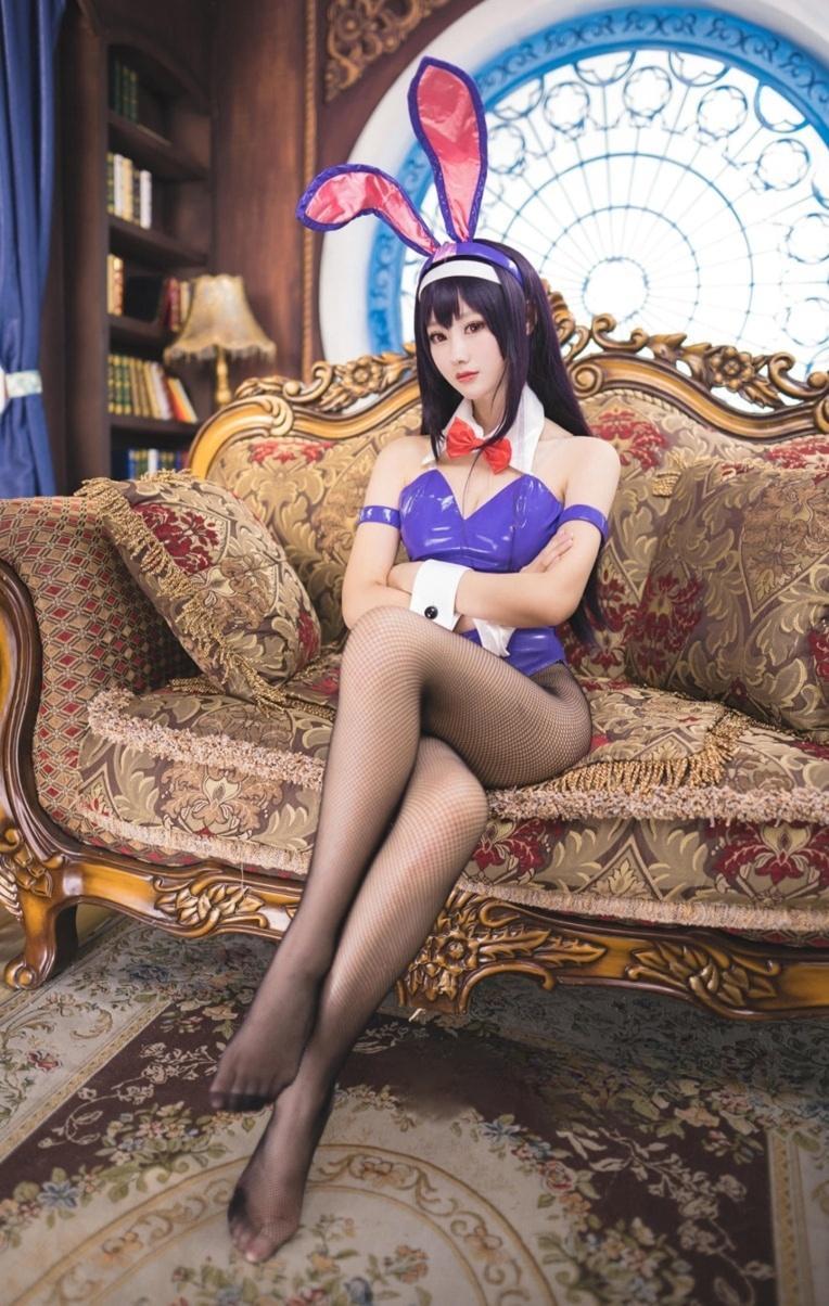 羽生三未 – 霞之丘诗羽兔女郎-性感美女