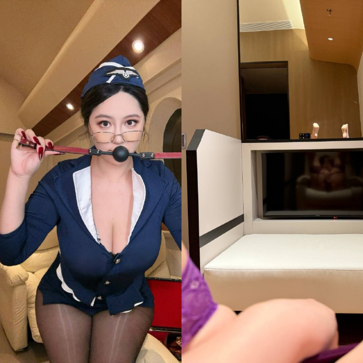 瑶瑶摇摇摇w头等舱定制服务【120P+2V12分钟+15分钟】
