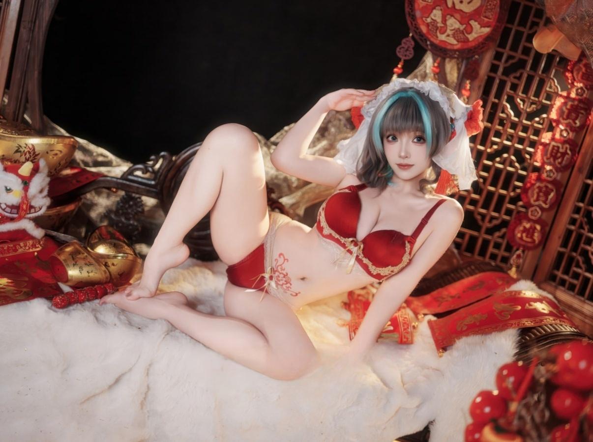 Bangni邦尼 新春柴郡-完美coser